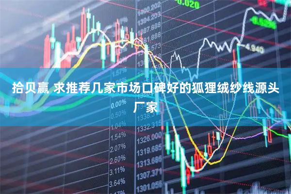 拾贝赢 求推荐几家市场口碑好的狐狸绒纱线源头厂家