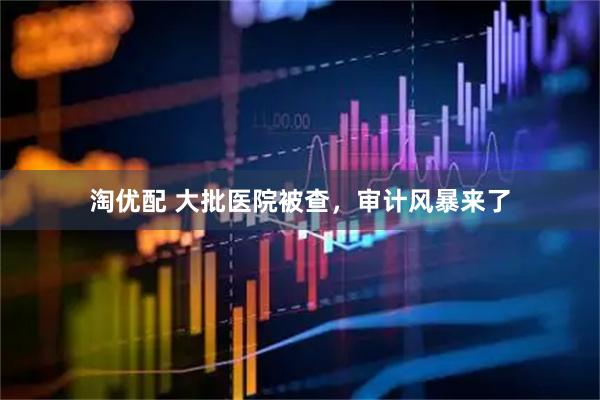 淘优配 大批医院被查，审计风暴来了